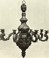 An illustration from An historical guide to French interiors, furniture, decoration, woodwork, & allied arts during the last half of the seventeenth century, the whole of the eighteenth century, and the earlier part of the nineteenth (1900)