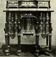 An illustration from An historical guide to French interiors, furniture, decoration, woodwork, & allied arts during the last half of the seventeenth century, the whole of the eighteenth century, and the earlier part of the nineteenth (1900)