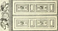 An illustration from An historical guide to French interiors, furniture, decoration, woodwork, & allied arts during the last half of the seventeenth century, the whole of the eighteenth century, and the earlier part of the nineteenth (1900)