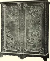 An illustration from An historical guide to French interiors, furniture, decoration, woodwork, & allied arts during the last half of the seventeenth century, the whole of the eighteenth century, and the earlier part of the nineteenth (1900)