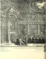 An illustration from An historical guide to French interiors, furniture, decoration, woodwork, & allied arts during the last half of the seventeenth century, the whole of the eighteenth century, and the earlier part of the nineteenth (1900)