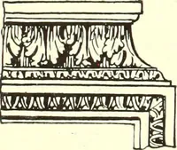 An illustration from An historical guide to French interiors, furniture, decoration, woodwork, & allied arts during the last half of the seventeenth century, the whole of the eighteenth century, and the earlier part of the nineteenth (1900)