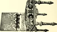 An illustration from An historical guide to French interiors, furniture, decoration, woodwork, & allied arts during the last half of the seventeenth century, the whole of the eighteenth century, and the earlier part of the nineteenth (1900)