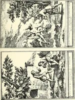 An illustration from An historical guide to French interiors, furniture, decoration, woodwork, & allied arts during the last half of the seventeenth century, the whole of the eighteenth century, and the earlier part of the nineteenth (1900)
