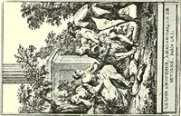 An illustration from An historical guide to French interiors, furniture, decoration, woodwork, & allied arts during the last half of the seventeenth century, the whole of the eighteenth century, and the earlier part of the nineteenth (1900)