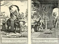 An illustration from An historical guide to French interiors, furniture, decoration, woodwork, & allied arts during the last half of the seventeenth century, the whole of the eighteenth century, and the earlier part of the nineteenth (1900)