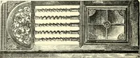 An illustration from An historical guide to French interiors, furniture, decoration, woodwork, & allied arts during the last half of the seventeenth century, the whole of the eighteenth century, and the earlier part of the nineteenth (1900)