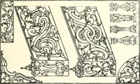 An illustration from An historical guide to French interiors, furniture, decoration, woodwork, & allied arts during the last half of the seventeenth century, the whole of the eighteenth century, and the earlier part of the nineteenth (1900)