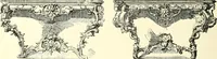An illustration from An historical guide to French interiors, furniture, decoration, woodwork, & allied arts during the last half of the seventeenth century, the whole of the eighteenth century, and the earlier part of the nineteenth (1900)