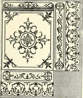 An illustration from An historical guide to French interiors, furniture, decoration, woodwork, & allied arts during the last half of the seventeenth century, the whole of the eighteenth century, and the earlier part of the nineteenth (1900)