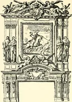 An illustration from An historical guide to French interiors, furniture, decoration, woodwork, & allied arts during the last half of the seventeenth century, the whole of the eighteenth century, and the earlier part of the nineteenth (1900)