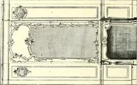 An illustration from An historical guide to French interiors, furniture, decoration, woodwork, & allied arts during the last half of the seventeenth century, the whole of the eighteenth century, and the earlier part of the nineteenth (1900)