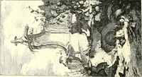 An illustration from An historical guide to French interiors, furniture, decoration, woodwork, & allied arts during the last half of the seventeenth century, the whole of the eighteenth century, and the earlier part of the nineteenth (1900)