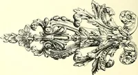 An illustration from An historical guide to French interiors, furniture, decoration, woodwork, & allied arts during the last half of the seventeenth century, the whole of the eighteenth century, and the earlier part of the nineteenth (1900)