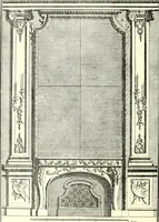 An illustration from An historical guide to French interiors, furniture, decoration, woodwork, & allied arts during the last half of the seventeenth century, the whole of the eighteenth century, and the earlier part of the nineteenth (1900)