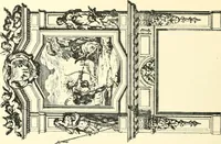 An illustration from An historical guide to French interiors, furniture, decoration, woodwork, & allied arts during the last half of the seventeenth century, the whole of the eighteenth century, and the earlier part of the nineteenth (1900)