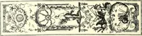 An illustration from An historical guide to French interiors, furniture, decoration, woodwork, & allied arts during the last half of the seventeenth century, the whole of the eighteenth century, and the earlier part of the nineteenth (1900)