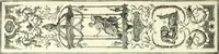 An illustration from An historical guide to French interiors, furniture, decoration, woodwork, & allied arts during the last half of the seventeenth century, the whole of the eighteenth century, and the earlier part of the nineteenth (1900)