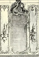 An illustration from An historical guide to French interiors, furniture, decoration, woodwork, & allied arts during the last half of the seventeenth century, the whole of the eighteenth century, and the earlier part of the nineteenth (1900)