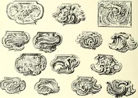 An illustration from An historical guide to French interiors, furniture, decoration, woodwork, & allied arts during the last half of the seventeenth century, the whole of the eighteenth century, and the earlier part of the nineteenth (1900)