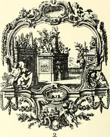 An illustration from An historical guide to French interiors, furniture, decoration, woodwork, & allied arts during the last half of the seventeenth century, the whole of the eighteenth century, and the earlier part of the nineteenth (1900)