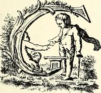 An illustration from An historical guide to French interiors, furniture, decoration, woodwork, & allied arts during the last half of the seventeenth century, the whole of the eighteenth century, and the earlier part of the nineteenth (1900)