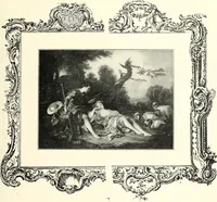 An illustration from An historical guide to French interiors, furniture, decoration, woodwork, & allied arts during the last half of the seventeenth century, the whole of the eighteenth century, and the earlier part of the nineteenth (1900)