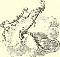 An illustration from An historical guide to French interiors, furniture, decoration, woodwork, & allied arts during the last half of the seventeenth century, the whole of the eighteenth century, and the earlier part of the nineteenth (1900)