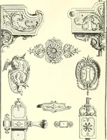An illustration from An historical guide to French interiors, furniture, decoration, woodwork, & allied arts during the last half of the seventeenth century, the whole of the eighteenth century, and the earlier part of the nineteenth (1900)