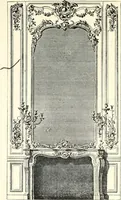 An illustration from An historical guide to French interiors, furniture, decoration, woodwork, & allied arts during the last half of the seventeenth century, the whole of the eighteenth century, and the earlier part of the nineteenth (1900)