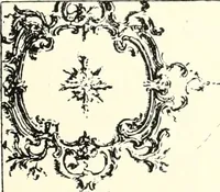 An illustration from An historical guide to French interiors, furniture, decoration, woodwork, & allied arts during the last half of the seventeenth century, the whole of the eighteenth century, and the earlier part of the nineteenth (1900)