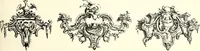 An illustration from An historical guide to French interiors, furniture, decoration, woodwork, & allied arts during the last half of the seventeenth century, the whole of the eighteenth century, and the earlier part of the nineteenth (1900)