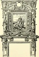 An illustration from An historical guide to French interiors, furniture, decoration, woodwork, & allied arts during the last half of the seventeenth century, the whole of the eighteenth century, and the earlier part of the nineteenth (1900)