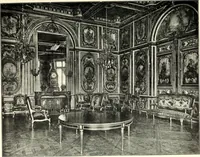 An illustration from An historical guide to French interiors, furniture, decoration, woodwork, & allied arts during the last half of the seventeenth century, the whole of the eighteenth century, and the earlier part of the nineteenth (1900)