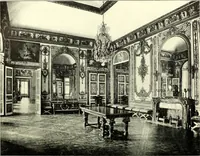 An illustration from An historical guide to French interiors, furniture, decoration, woodwork, & allied arts during the last half of the seventeenth century, the whole of the eighteenth century, and the earlier part of the nineteenth (1900)