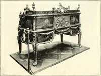 An illustration from An historical guide to French interiors, furniture, decoration, woodwork, & allied arts during the last half of the seventeenth century, the whole of the eighteenth century, and the earlier part of the nineteenth (1900)