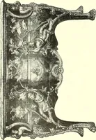 An illustration from An historical guide to French interiors, furniture, decoration, woodwork, & allied arts during the last half of the seventeenth century, the whole of the eighteenth century, and the earlier part of the nineteenth (1900)