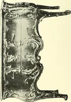 An illustration from An historical guide to French interiors, furniture, decoration, woodwork, & allied arts during the last half of the seventeenth century, the whole of the eighteenth century, and the earlier part of the nineteenth (1900)