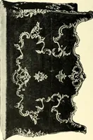 An illustration from An historical guide to French interiors, furniture, decoration, woodwork, & allied arts during the last half of the seventeenth century, the whole of the eighteenth century, and the earlier part of the nineteenth (1900)