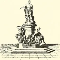 An illustration from An historical guide to French interiors, furniture, decoration, woodwork, & allied arts during the last half of the seventeenth century, the whole of the eighteenth century, and the earlier part of the nineteenth (1900)