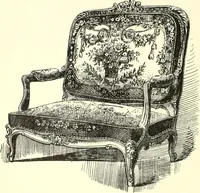 Picture 521 of 639 from An historical guide to French interiors, furniture, decoration, woodwork, & allied arts during the last half of the seventeenth century, the whole of the eighteenth century, and the earlier part of the nineteenth (1900), leaf 260