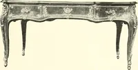 An illustration from An historical guide to French interiors, furniture, decoration, woodwork, & allied arts during the last half of the seventeenth century, the whole of the eighteenth century, and the earlier part of the nineteenth (1900)