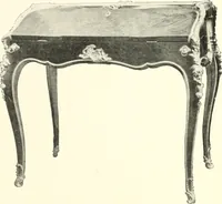 An illustration from An historical guide to French interiors, furniture, decoration, woodwork, & allied arts during the last half of the seventeenth century, the whole of the eighteenth century, and the earlier part of the nineteenth (1900)