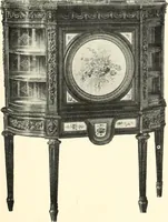 An illustration from An historical guide to French interiors, furniture, decoration, woodwork, & allied arts during the last half of the seventeenth century, the whole of the eighteenth century, and the earlier part of the nineteenth (1900)