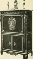 An illustration from An historical guide to French interiors, furniture, decoration, woodwork, & allied arts during the last half of the seventeenth century, the whole of the eighteenth century, and the earlier part of the nineteenth (1900)