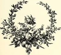 An illustration from An historical guide to French interiors, furniture, decoration, woodwork, & allied arts during the last half of the seventeenth century, the whole of the eighteenth century, and the earlier part of the nineteenth (1900)