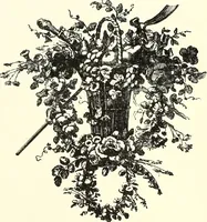 An illustration from An historical guide to French interiors, furniture, decoration, woodwork, & allied arts during the last half of the seventeenth century, the whole of the eighteenth century, and the earlier part of the nineteenth (1900)