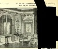 Picture 561 of 639 from An historical guide to French interiors, furniture, decoration, woodwork, & allied arts during the last half of the seventeenth century, the whole of the eighteenth century, and the earlier part of the nineteenth (1900), leaf 278