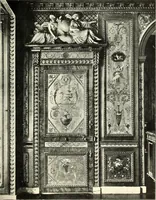 An illustration from An historical guide to French interiors, furniture, decoration, woodwork, & allied arts during the last half of the seventeenth century, the whole of the eighteenth century, and the earlier part of the nineteenth (1900)