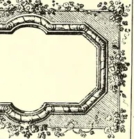 An illustration from An historical guide to French interiors, furniture, decoration, woodwork, & allied arts during the last half of the seventeenth century, the whole of the eighteenth century, and the earlier part of the nineteenth (1900)